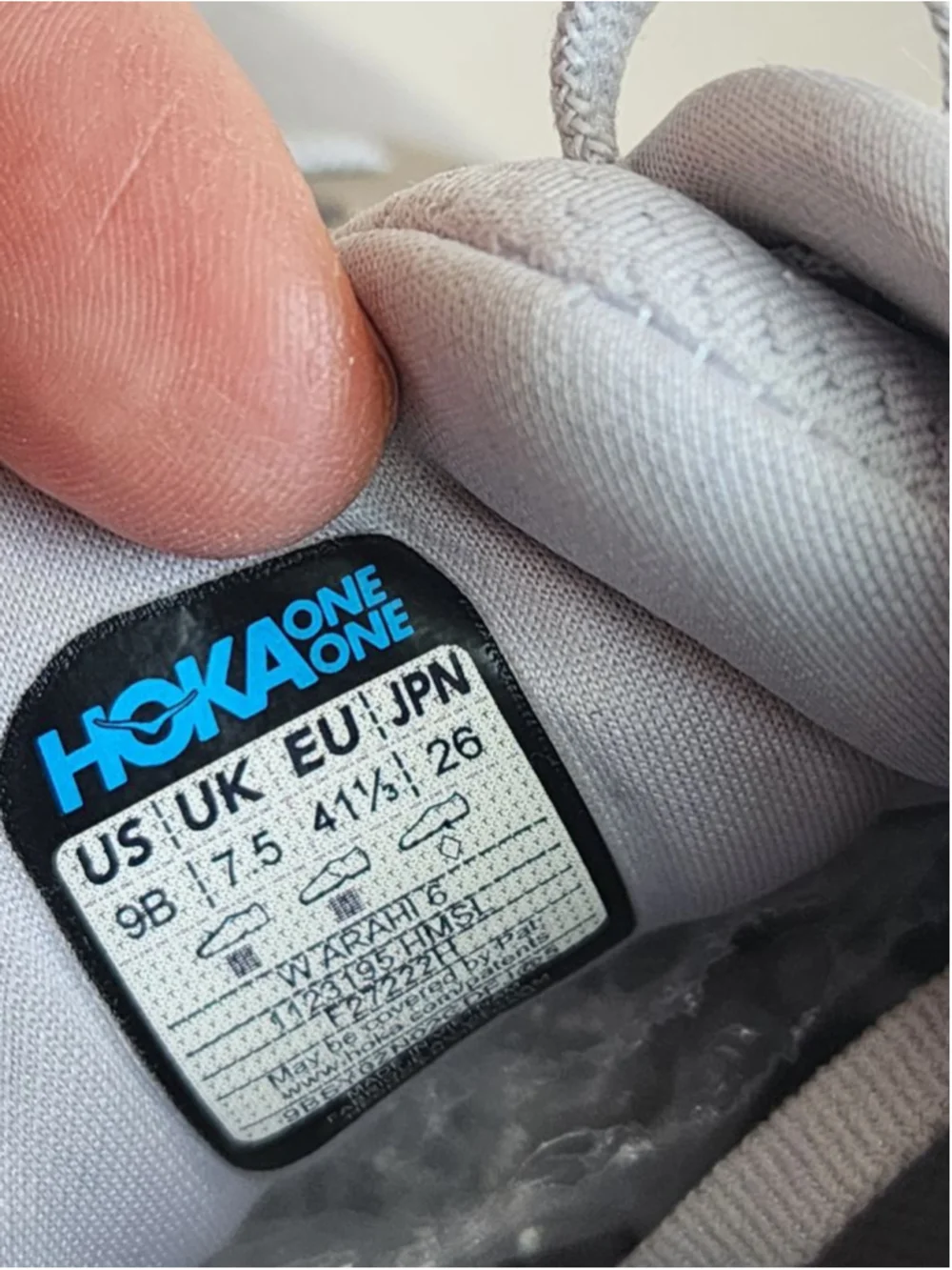 Hoka One One excellent experience