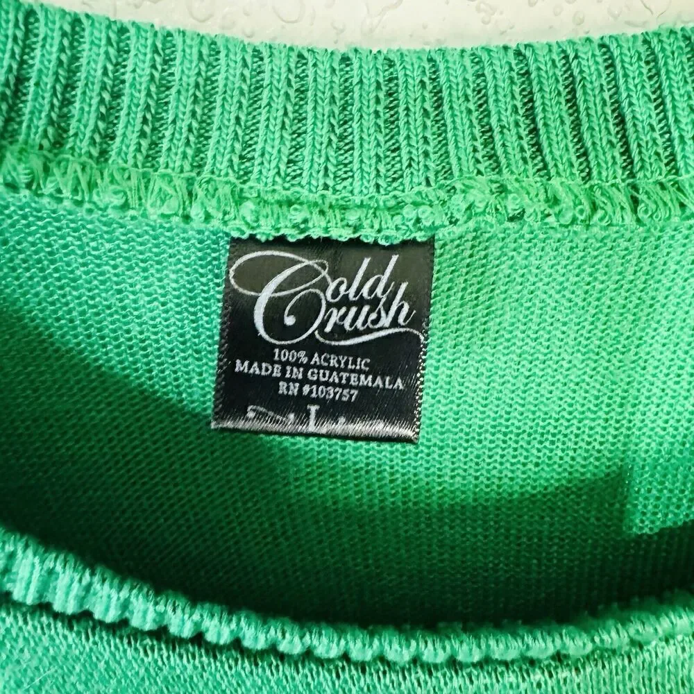Ugly Christmas Sweater 23” “holly featuring