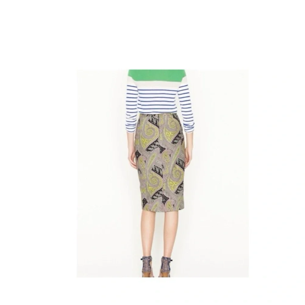 J. Crew colorful paisley