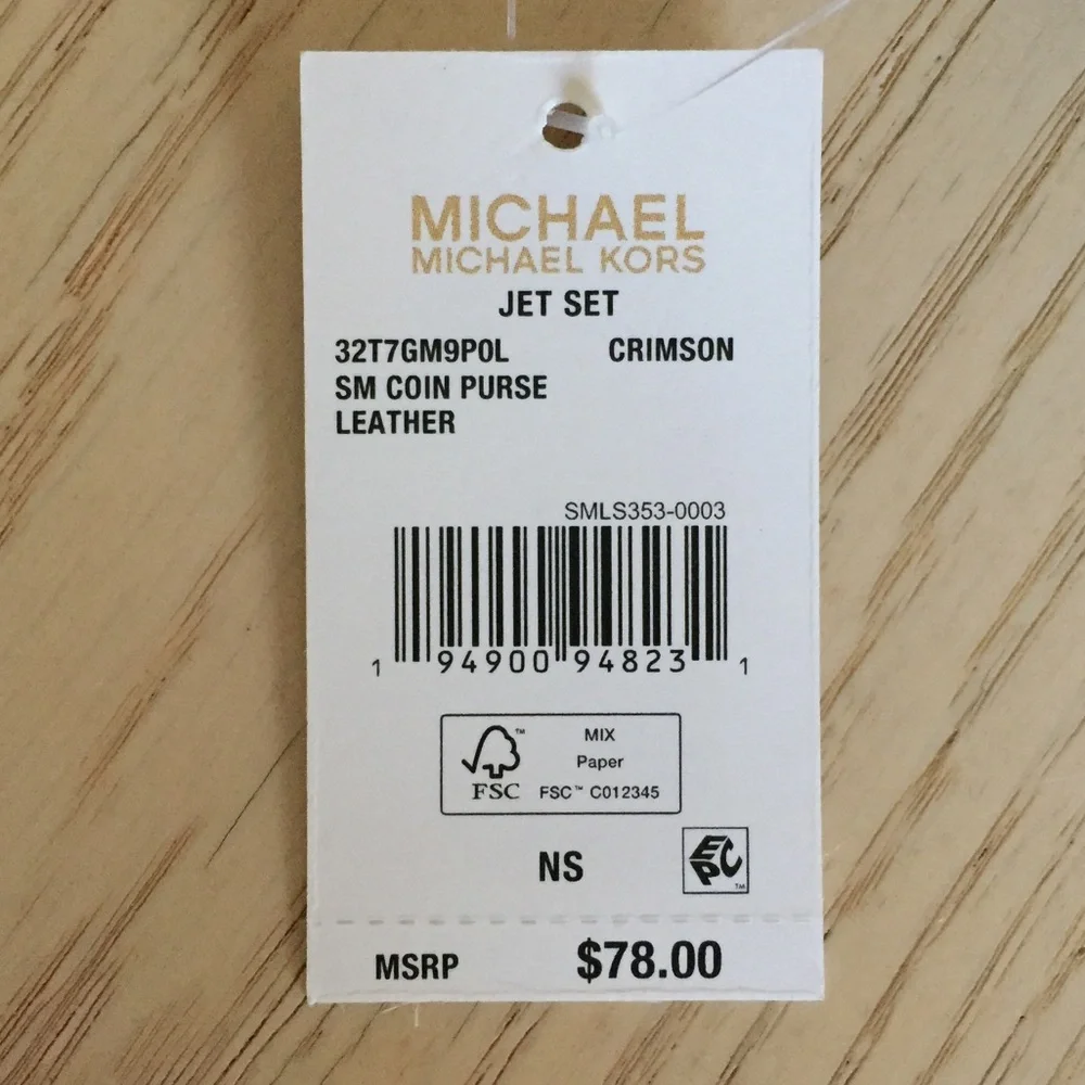 Michael Kors vary open zippered