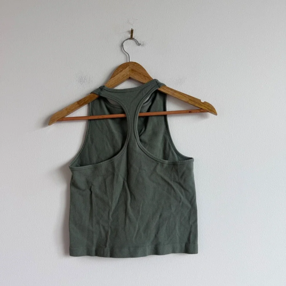 Free‎ People Intimately Sage Soft Ribbed Tank Size Medium/Large