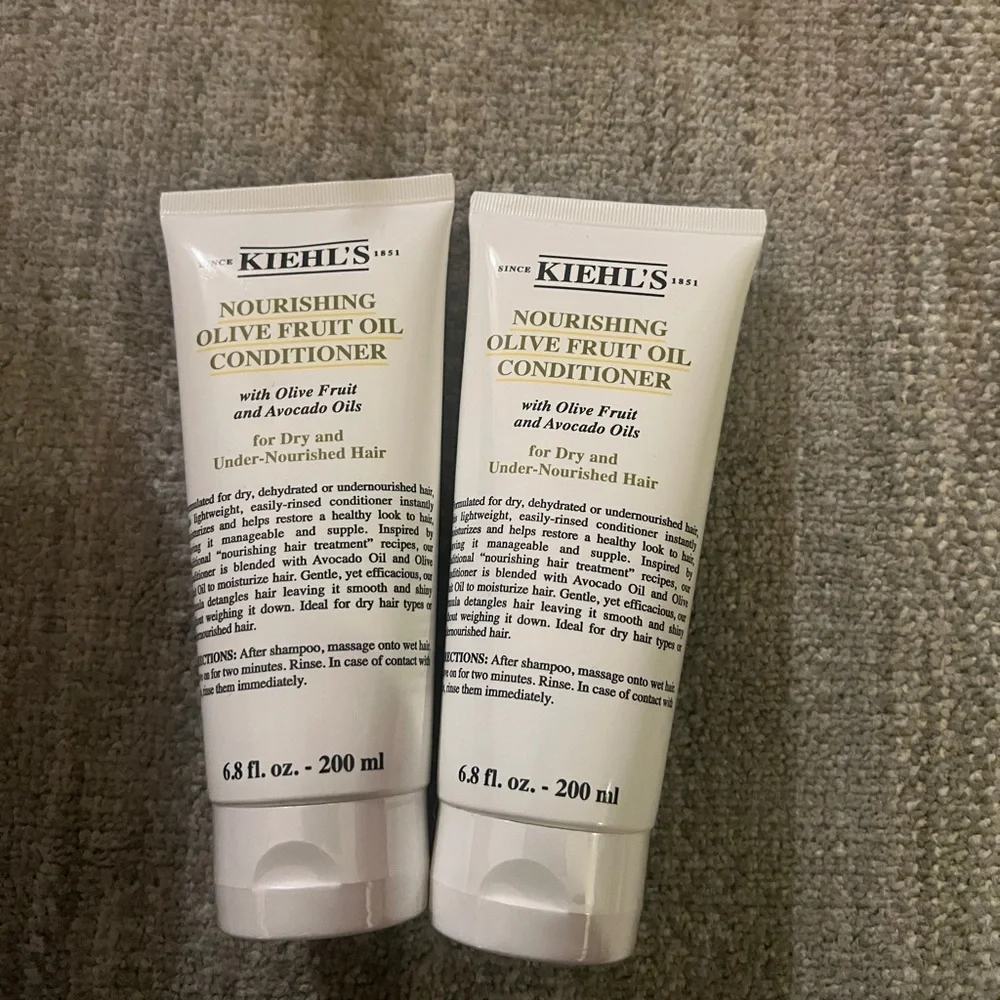 Kiehl's Nourishing Olive Fruit Oil Conditioner X2
