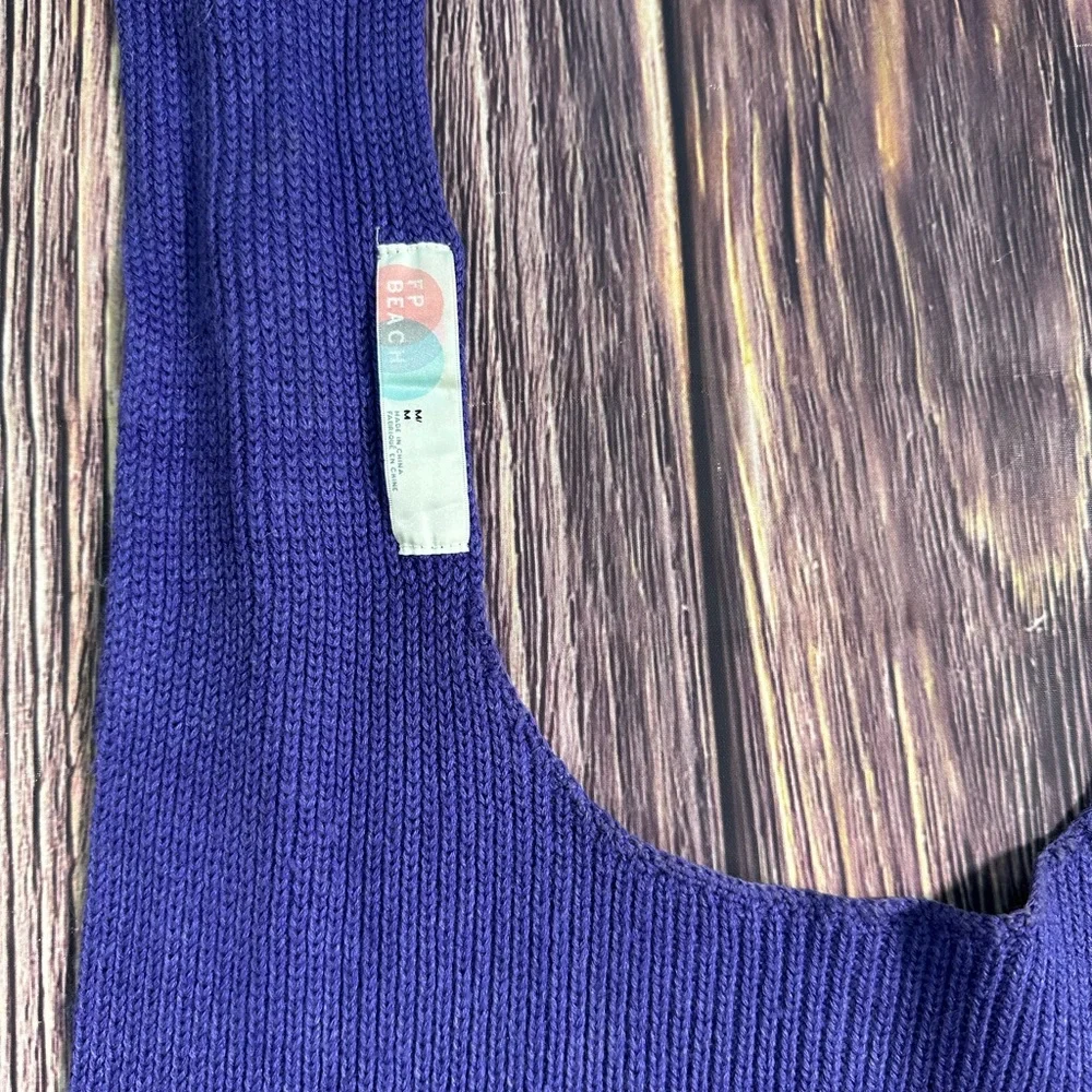 NWOT Free People Orchid Convertible Sweater‎ Tank in Supernova size medium