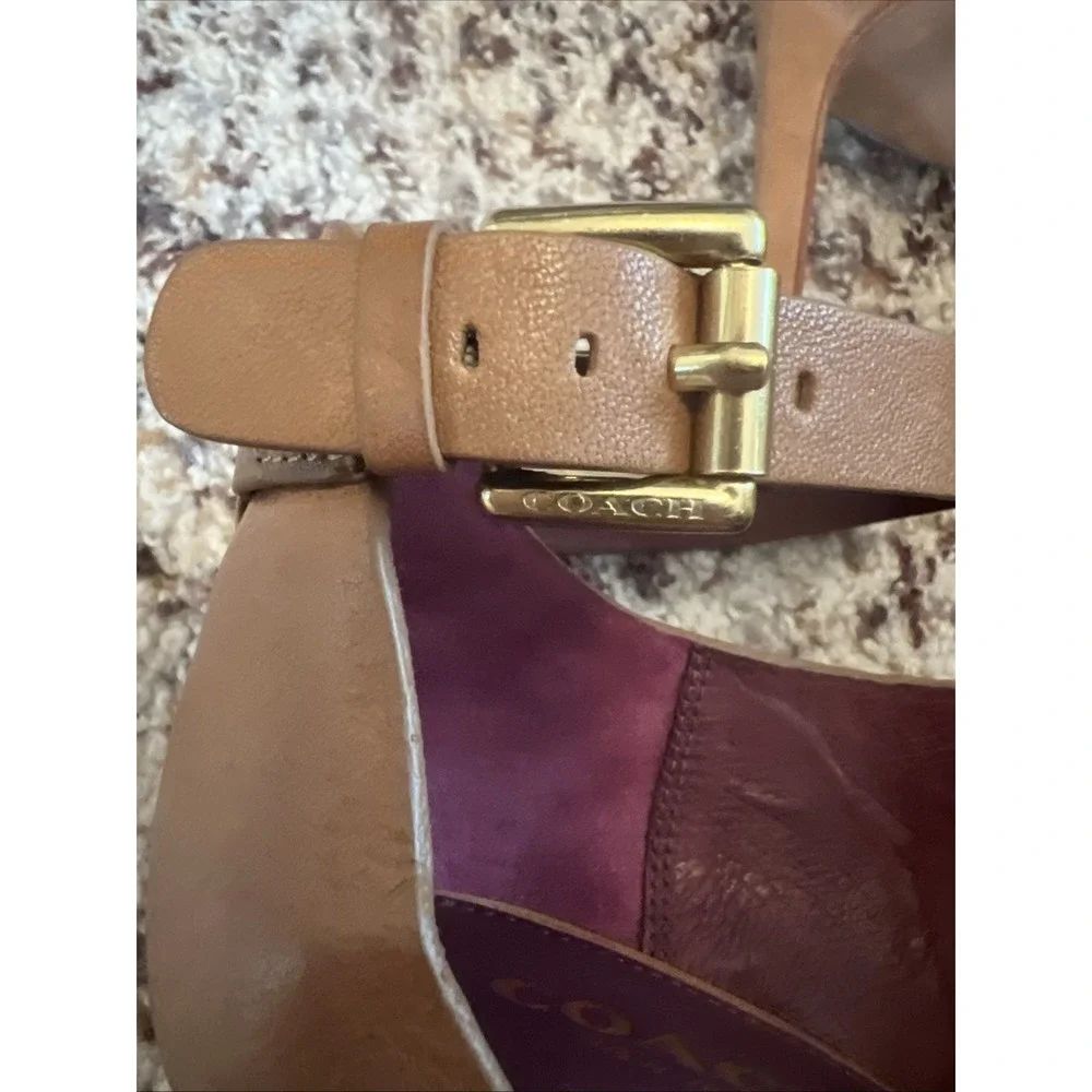 Coach women camel