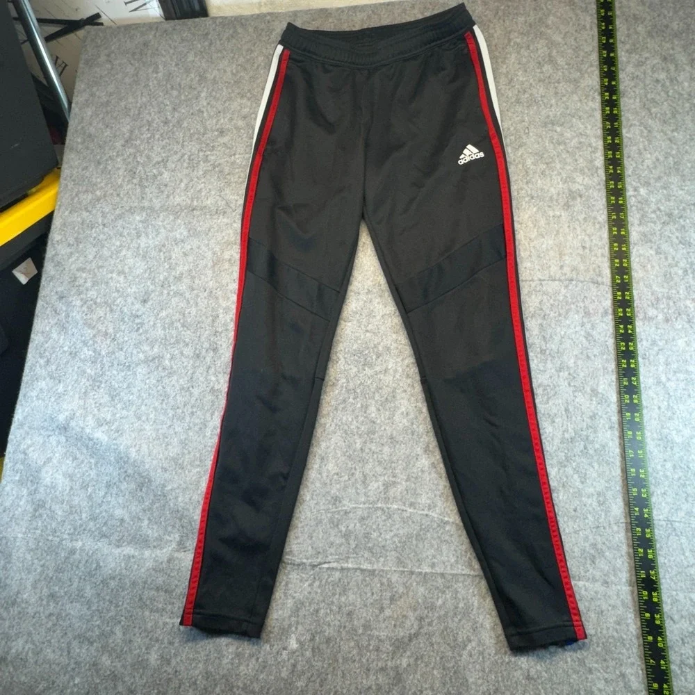 Adidas Tiro 19 Training Pants Men's Small‎ Black With Red Blue White Stripes