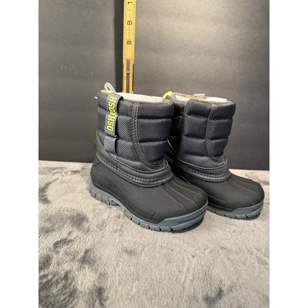 New OshKosh B'gosh Grey‎ Splash Boots Snow Rain Winter Boots Toddler Size 5 New