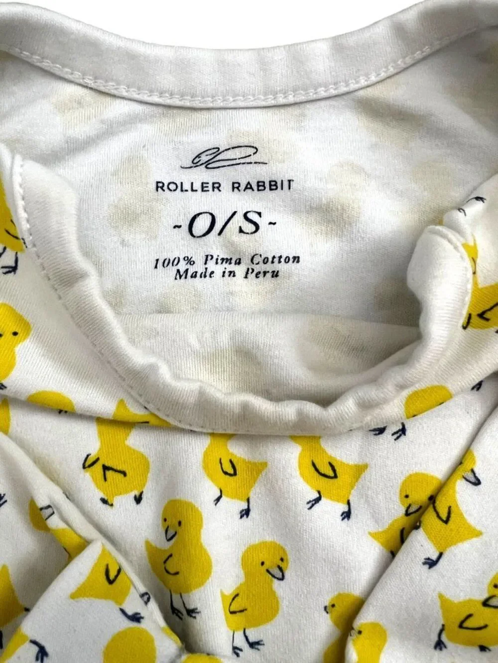 Roller Rabbit Ruby and the Yellow Ducks Print Sleep Gown Newborn - 3 Months