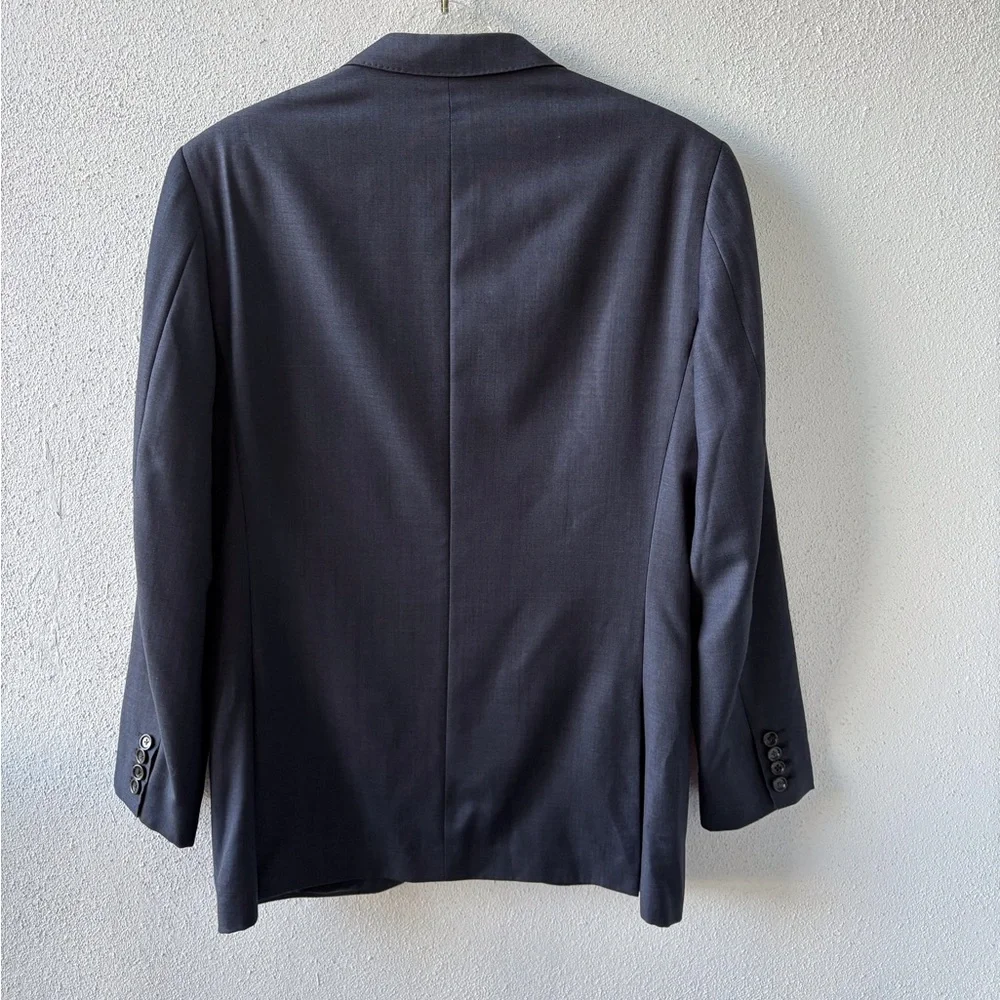 J Crew Ludlow Wool Men’s Sport Coat Blue 2 Button‎ Size 38R Tollegno 1900 Preppy