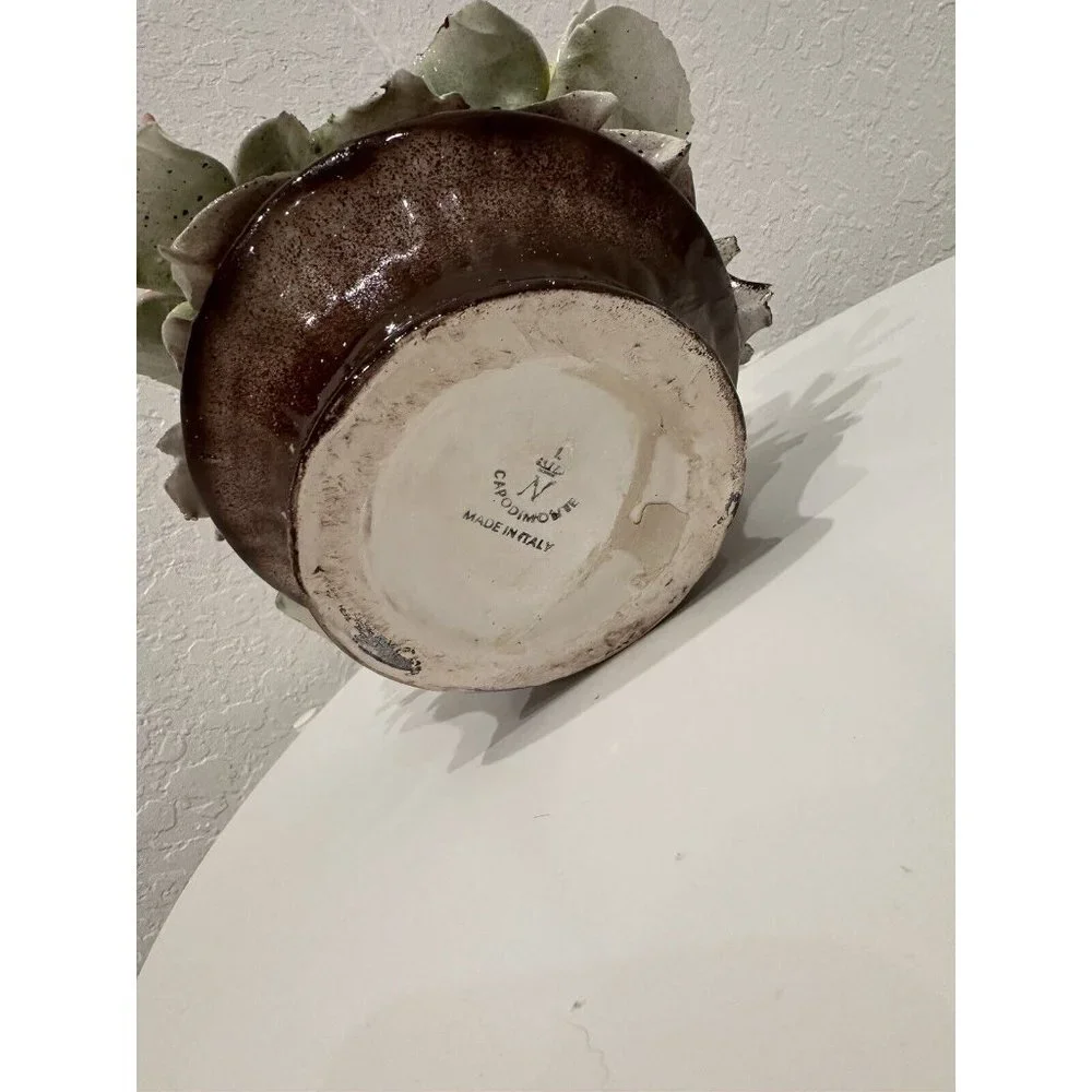 Capodimonte roses planter