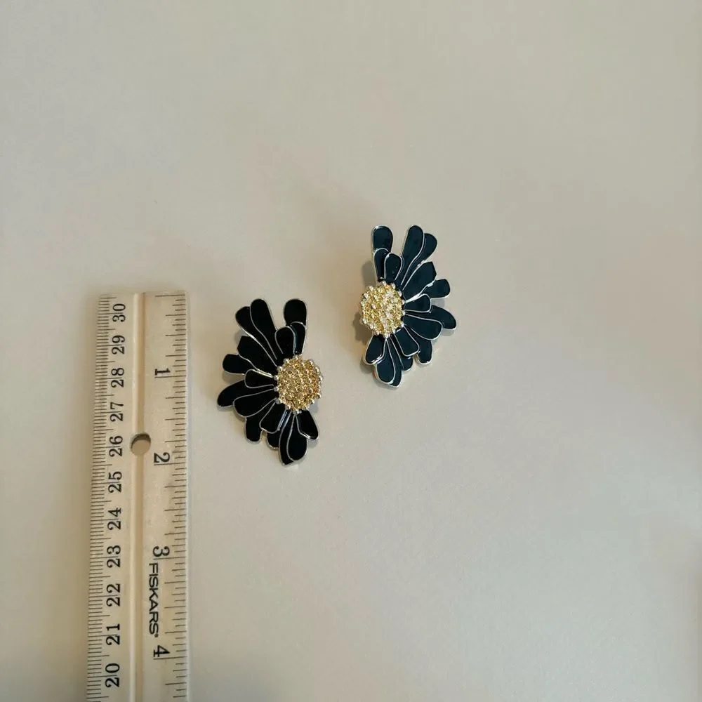 Anthropologie black enameled