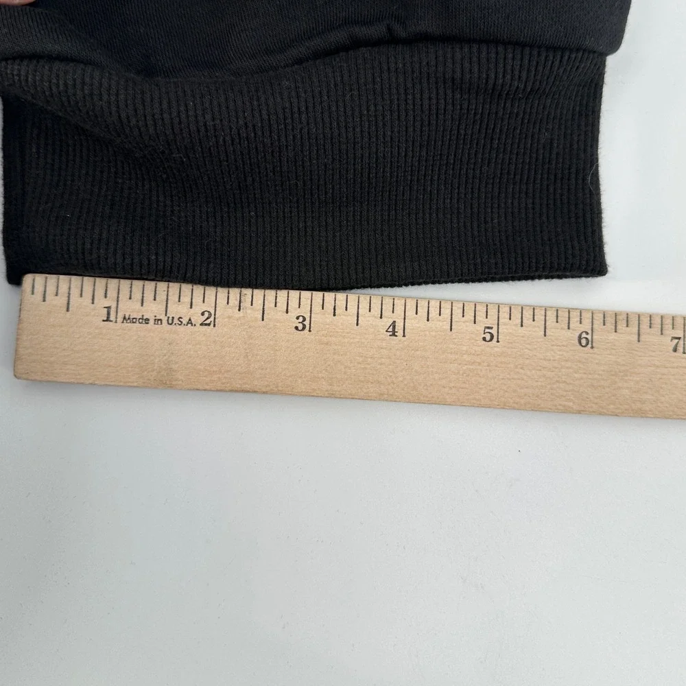 True Religion Fashion Senses Jogger Mens XXL Jet Black Solid Relaxed Fit New