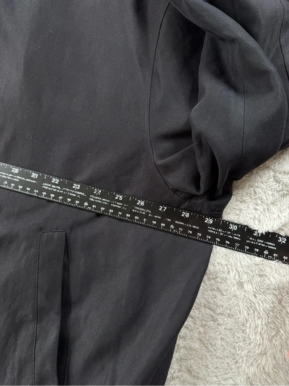 Jos. A. Bank Black Full Zip Snap Front Jacket Mens‎ XXL