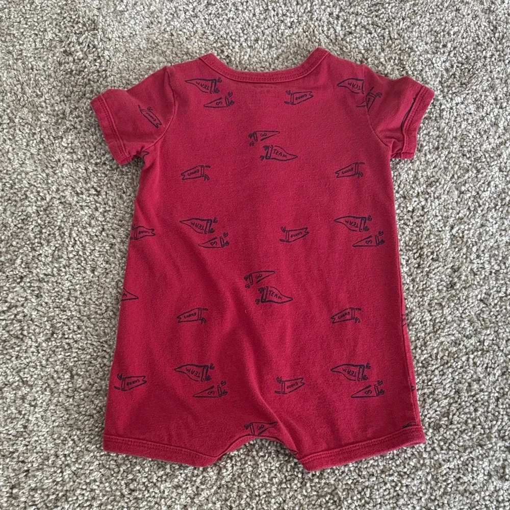 Carters cozy red