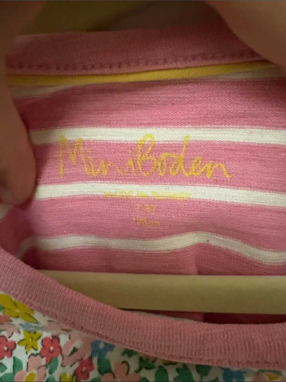 Mini Boden soft pink