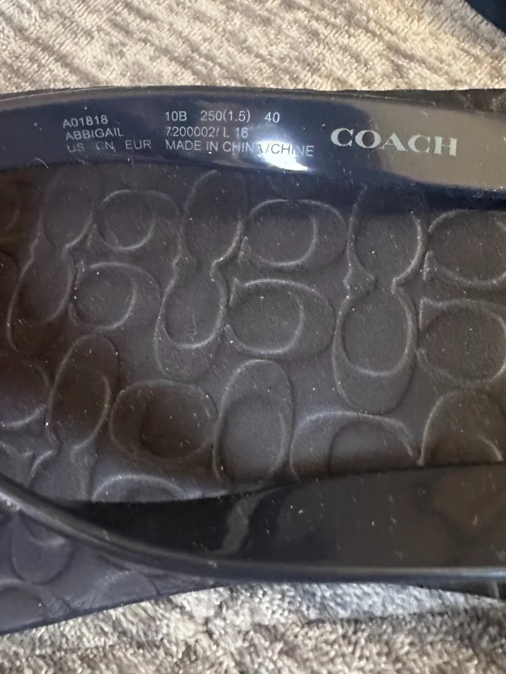 Coach authentic abbigail