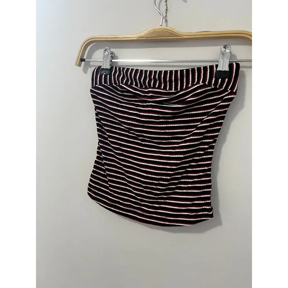 Free People black strip