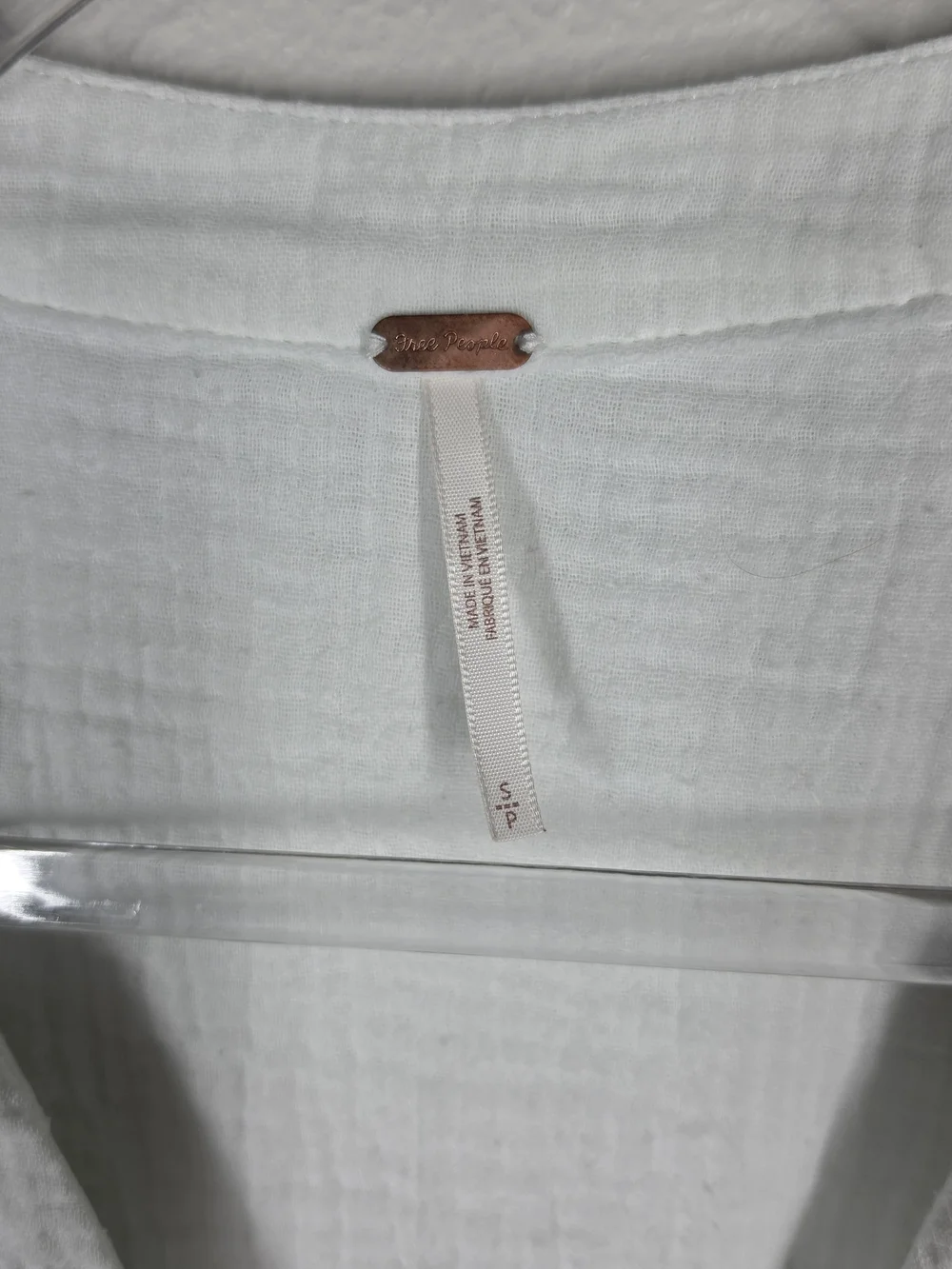 Free People lightweight gauze