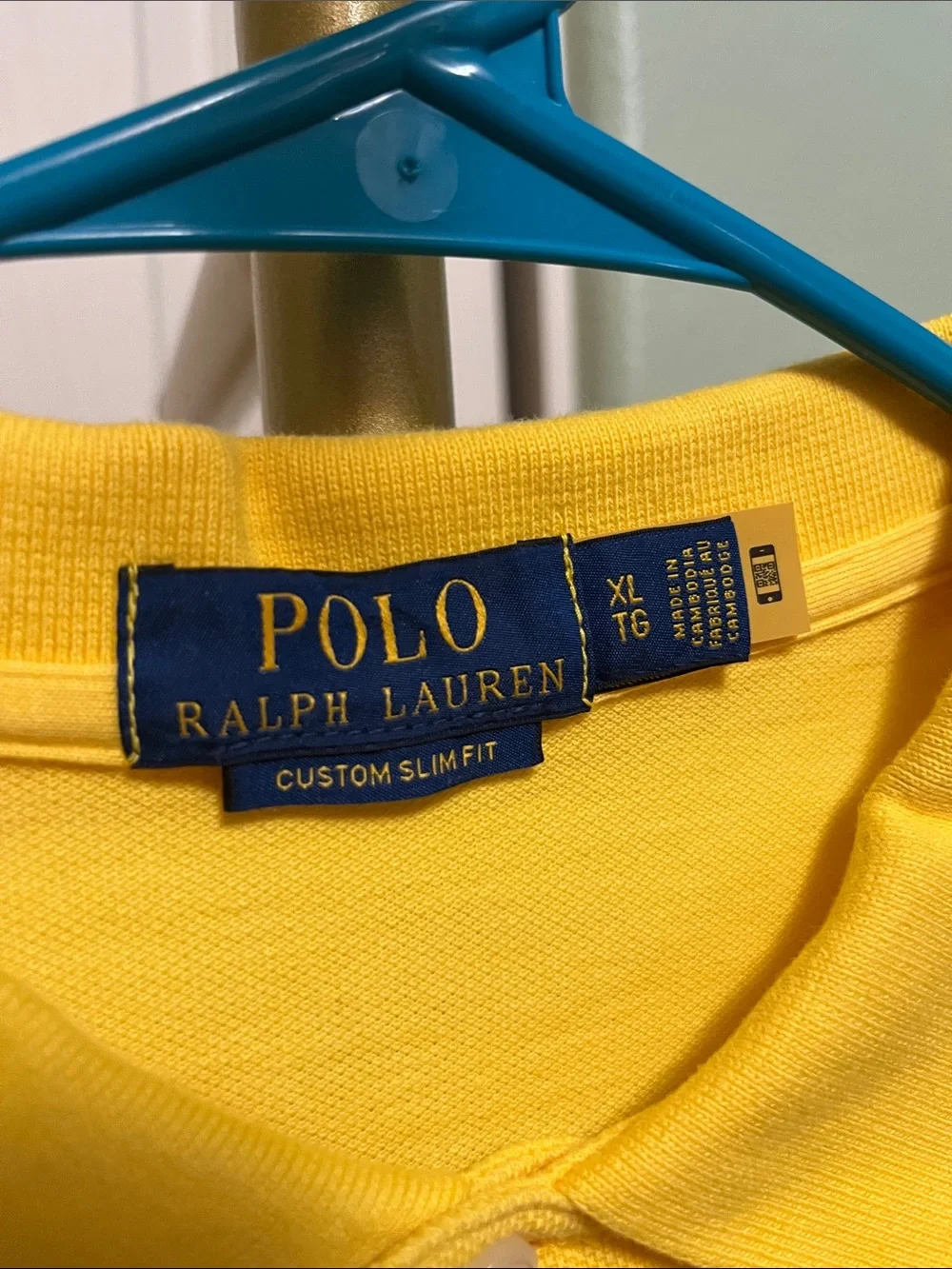 Polo Ralph Lauren bright yellow