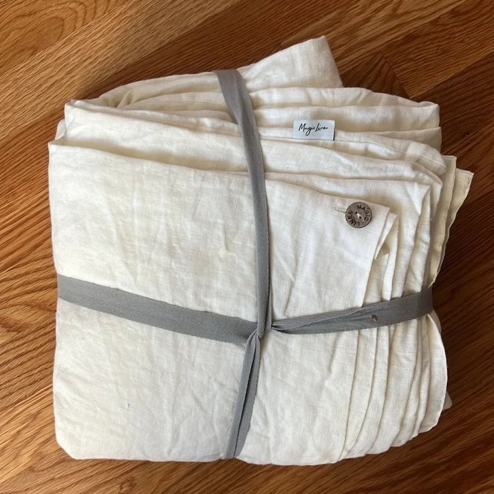 Magic Linen ivory color