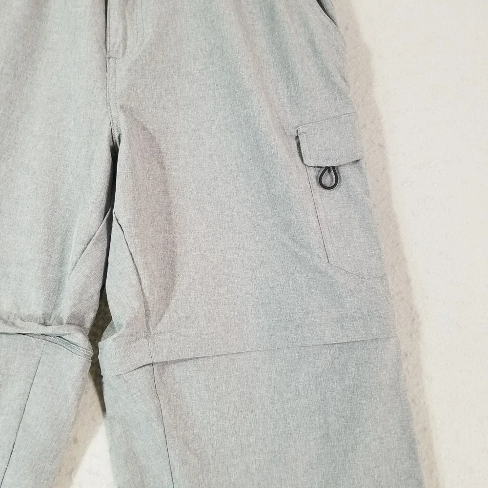 Reel Legends cargo pants‎ shorts combo men's large Gray Comfort waist outdoor