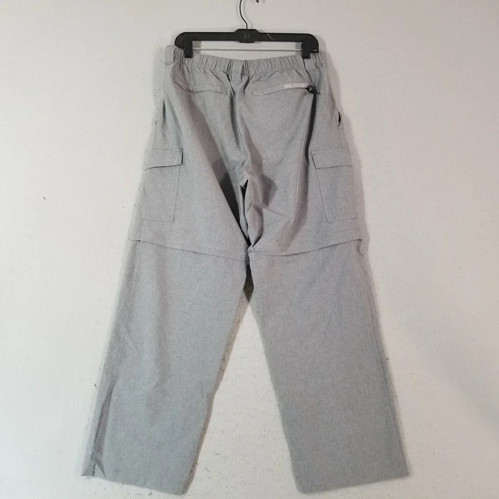 Reel Legends cargo pants‎ shorts combo men's large Gray Comfort waist outdoor