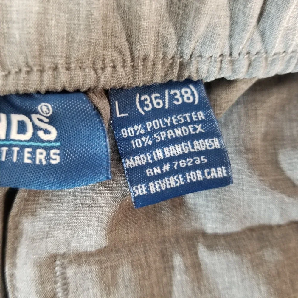 Reel Legends cargo pants‎ shorts combo men's large Gray Comfort waist outdoor