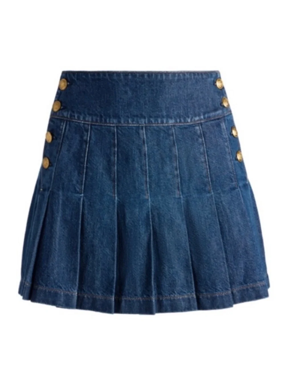 Alice + Olivia pleated denim