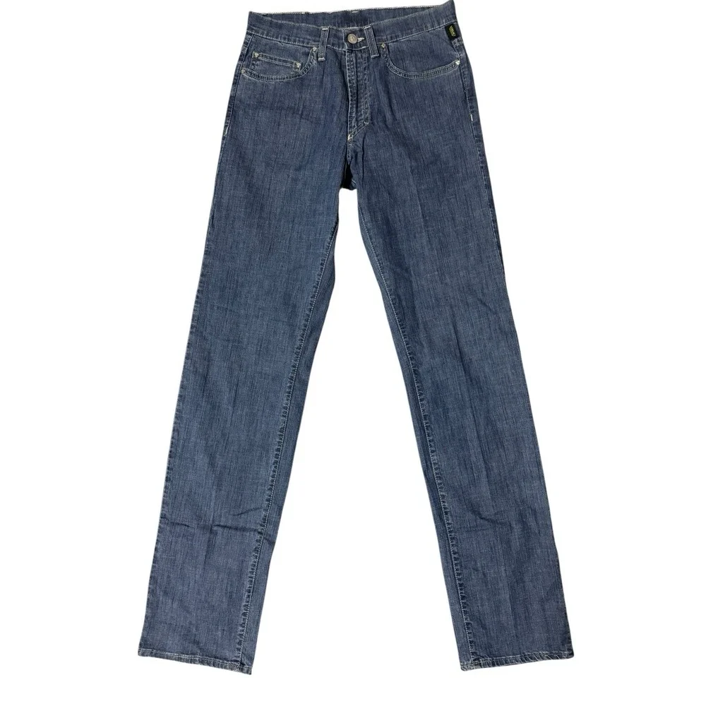 Versace Jeans Couture Medusa Hardware Italian Designer Denim Jeans Blue 29 X 33‎