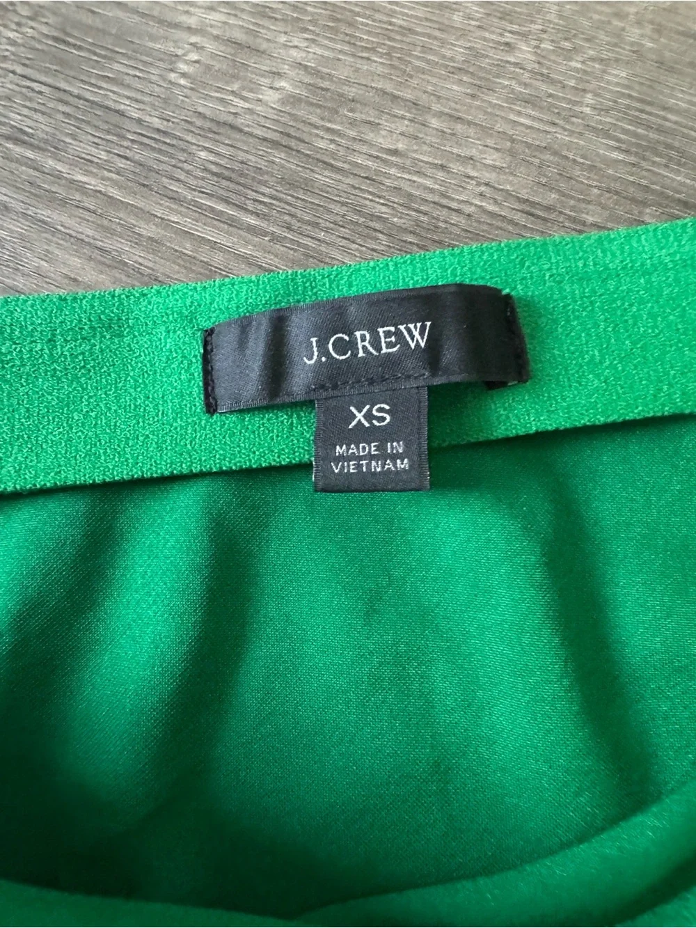 J. Crew Bright Green Circle Skirt