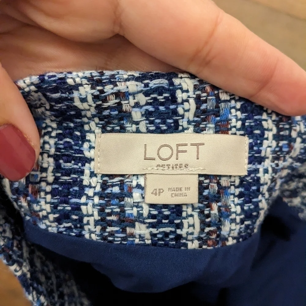 LOFT tweed aline