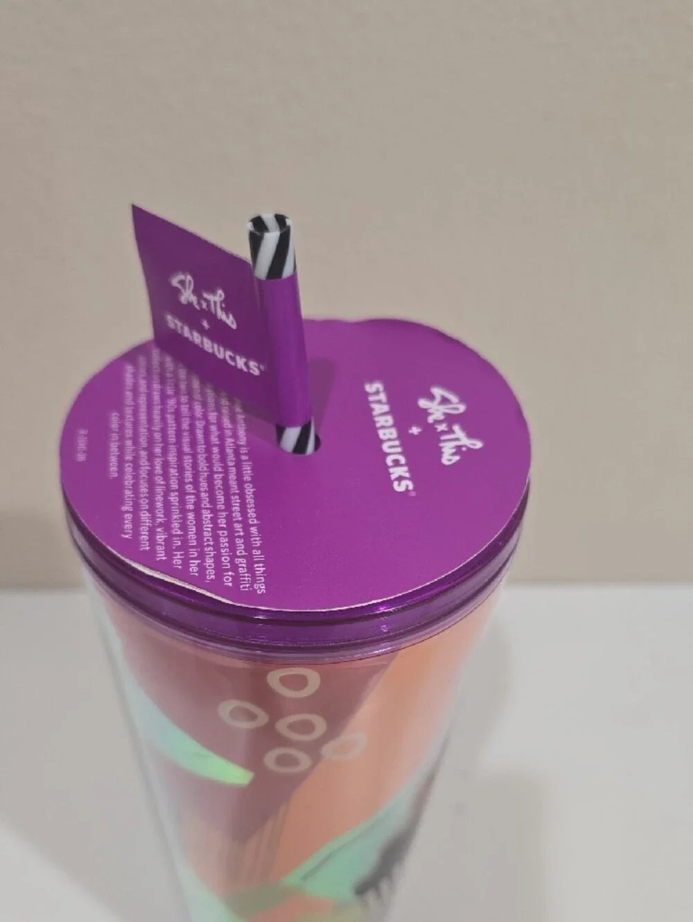Starbucks bright illustrated