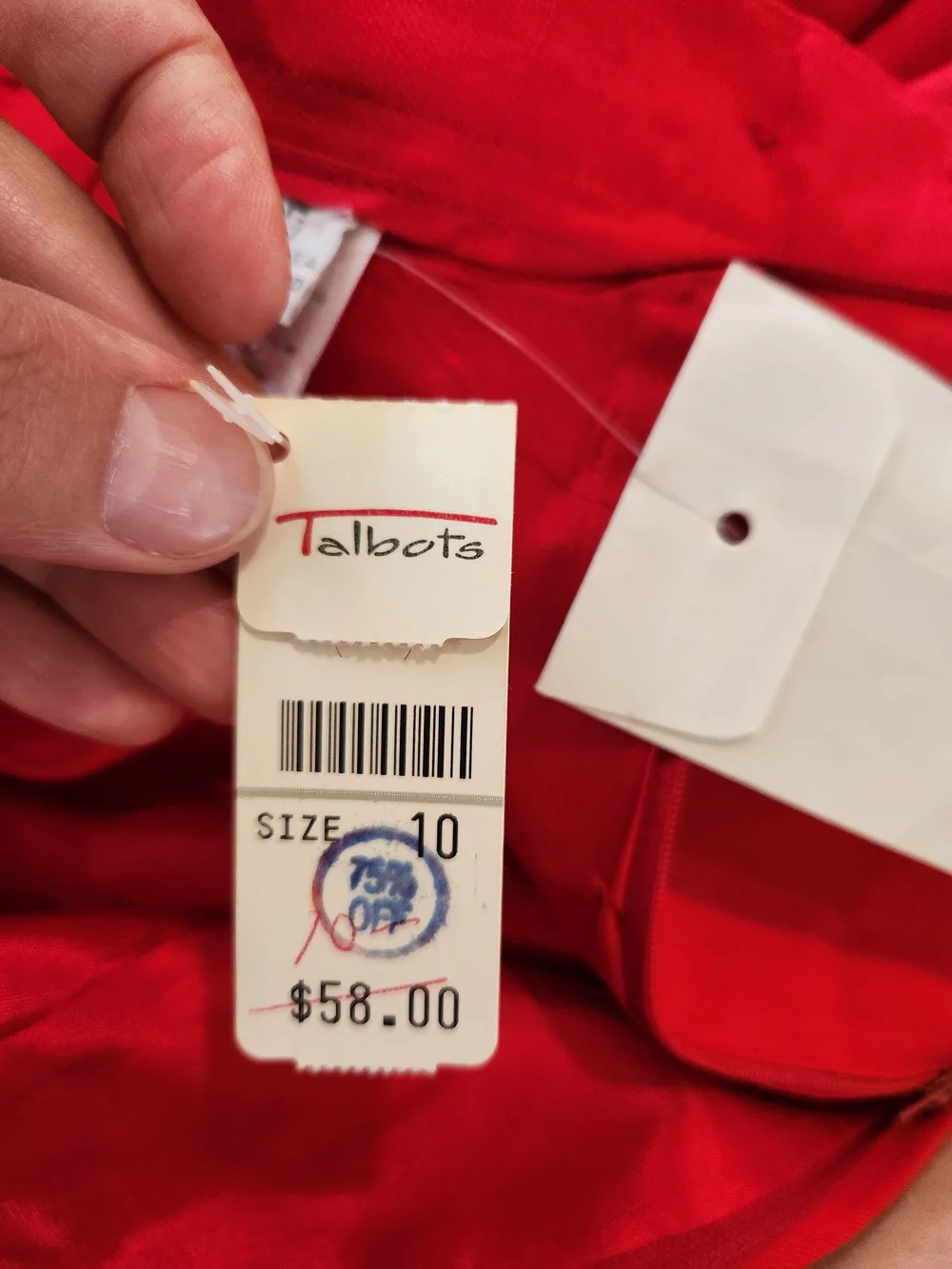 Talbots new tags