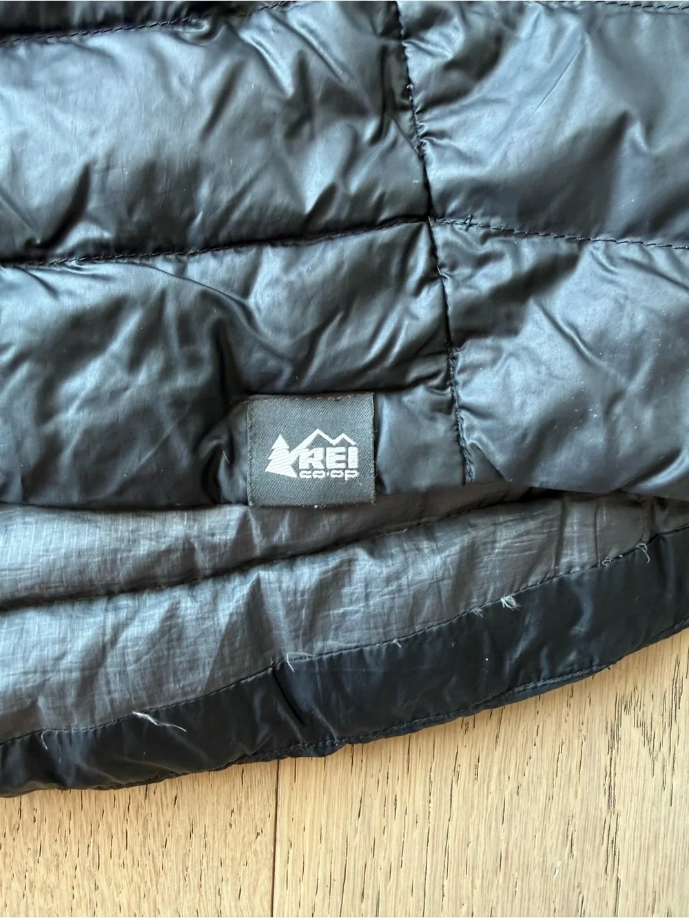 REI down jacket