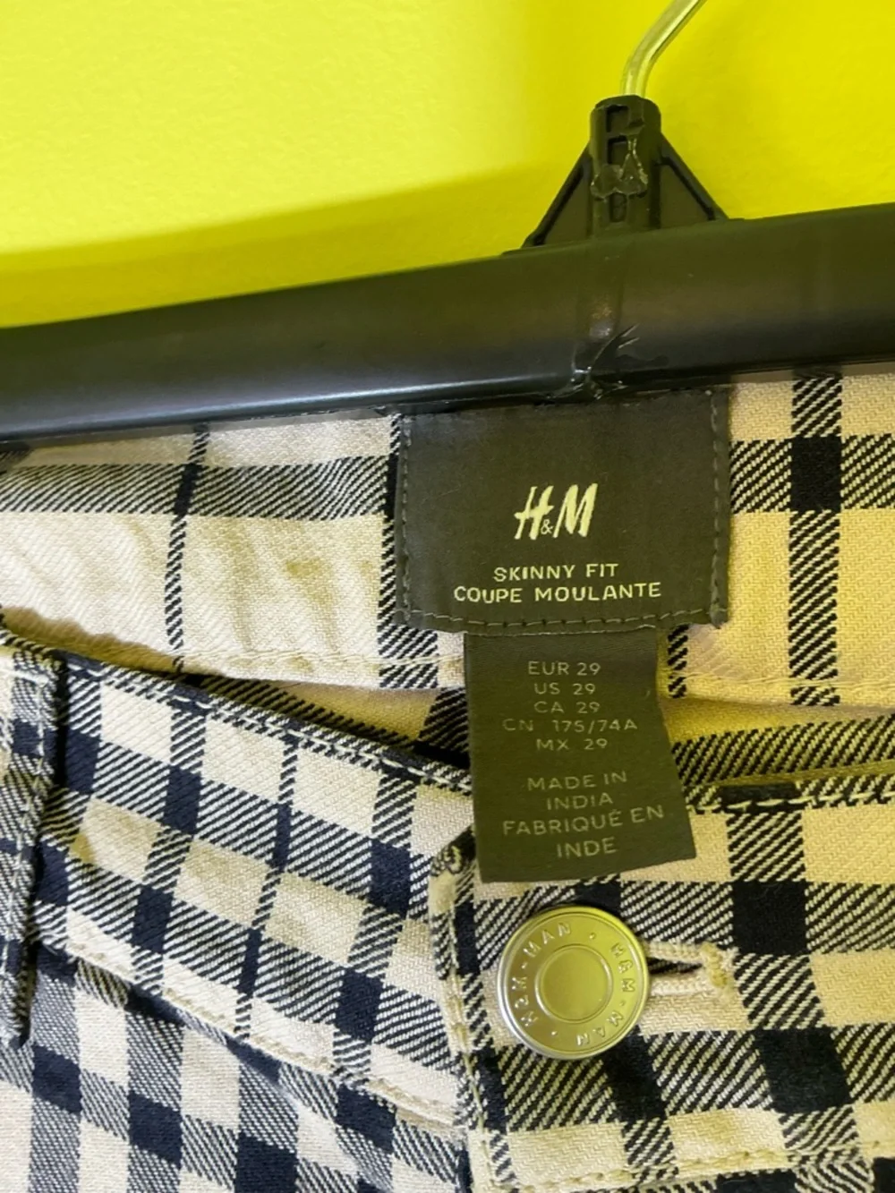 H&M skinny fit