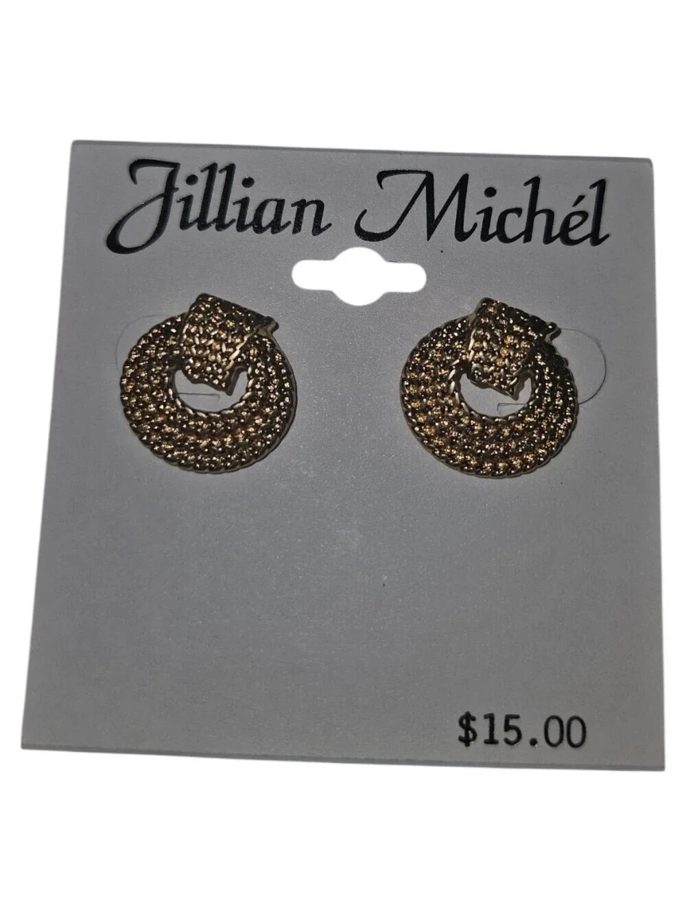 NWT BUNDLE OF 2 Jillian Michél Gold Stud Earrings