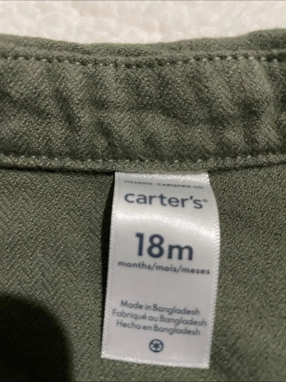 Carters good used