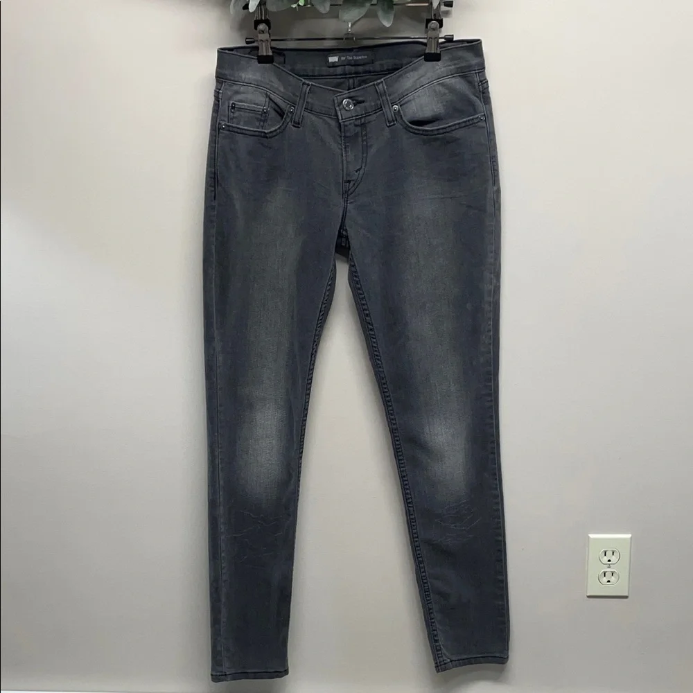 Levi’s 524 Too Superlow Skinny Jeans Black Wash W29 L32