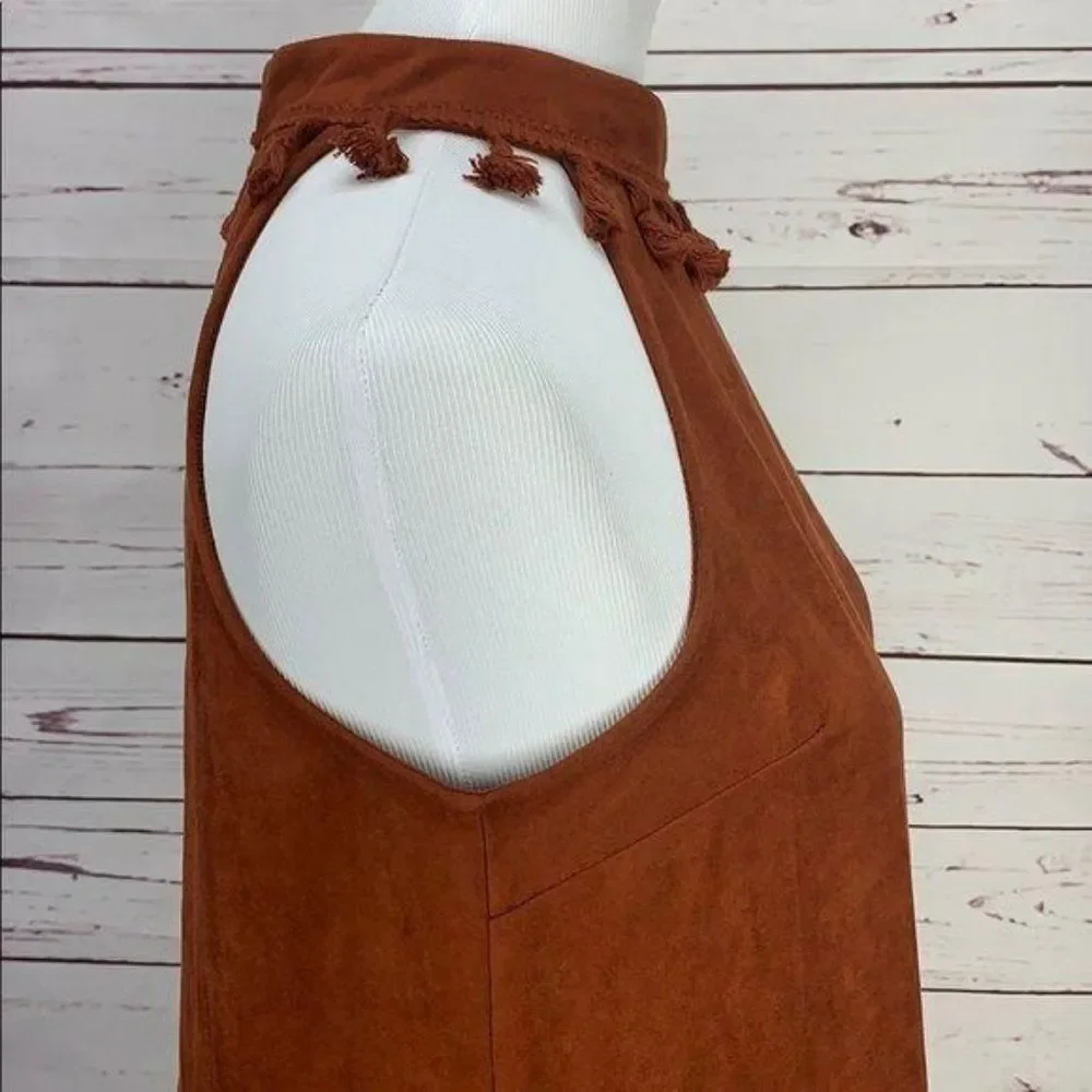 entro brown suede