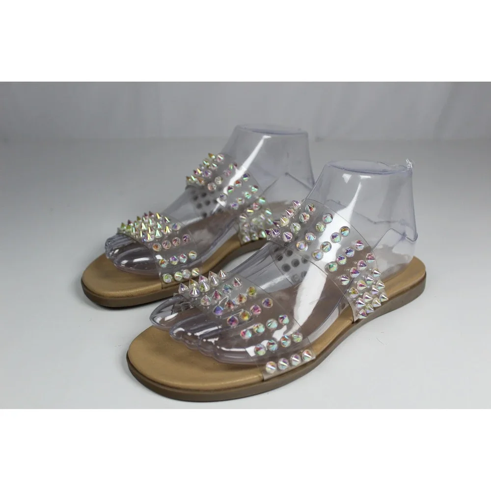 Steve Madden clear pvc