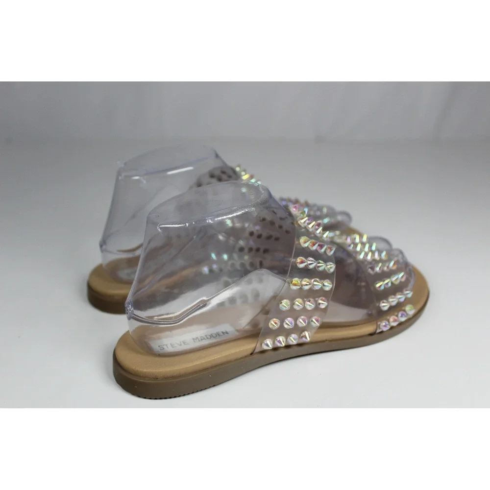 Steve Madden clear pvc