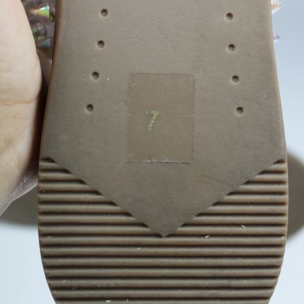 Steve Madden clear pvc