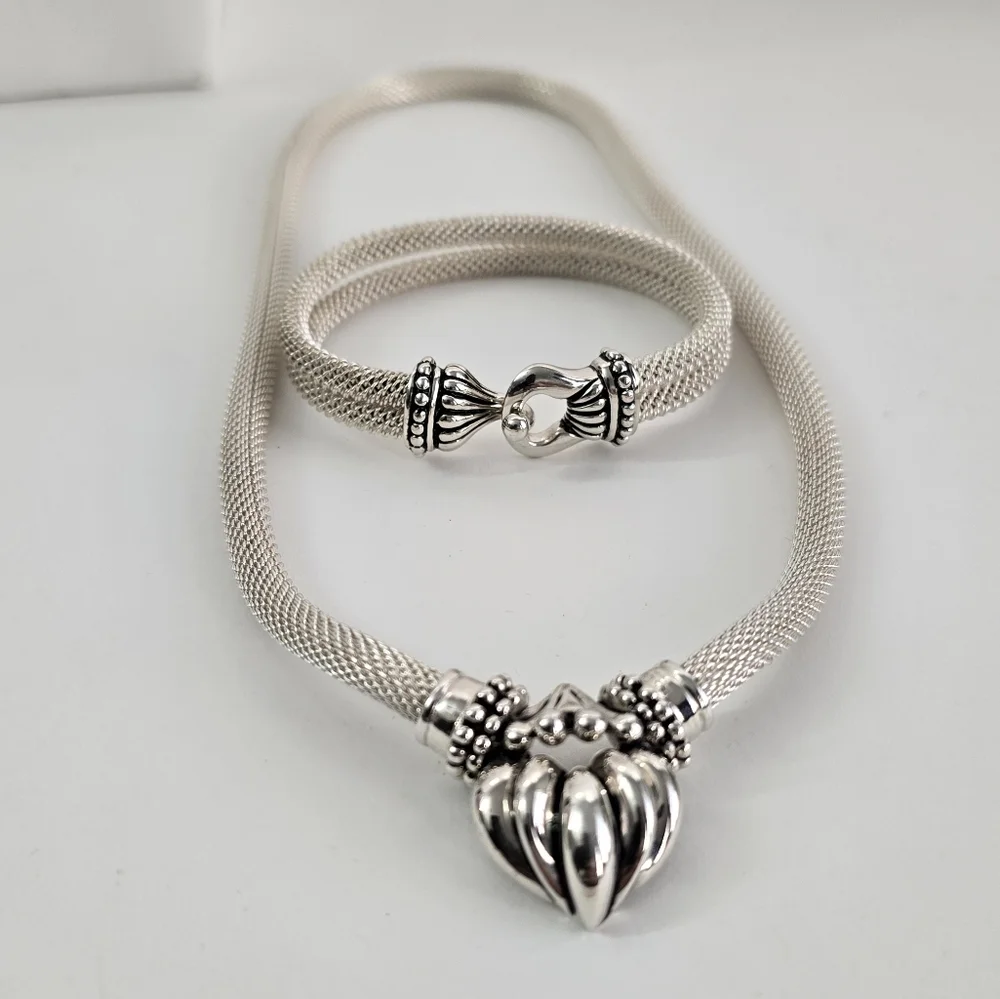 Vintage material sterling