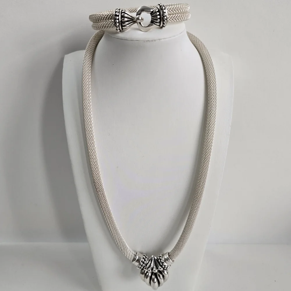 Vintage material sterling
