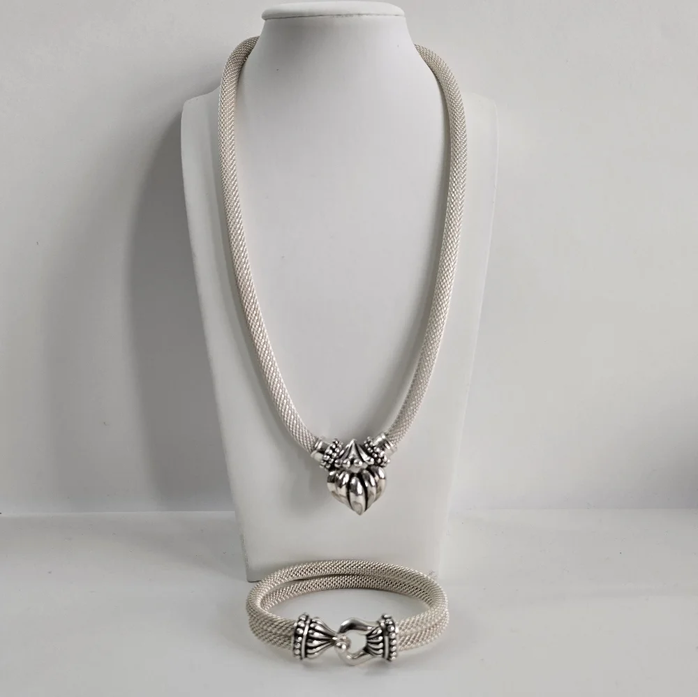 Vintage material sterling