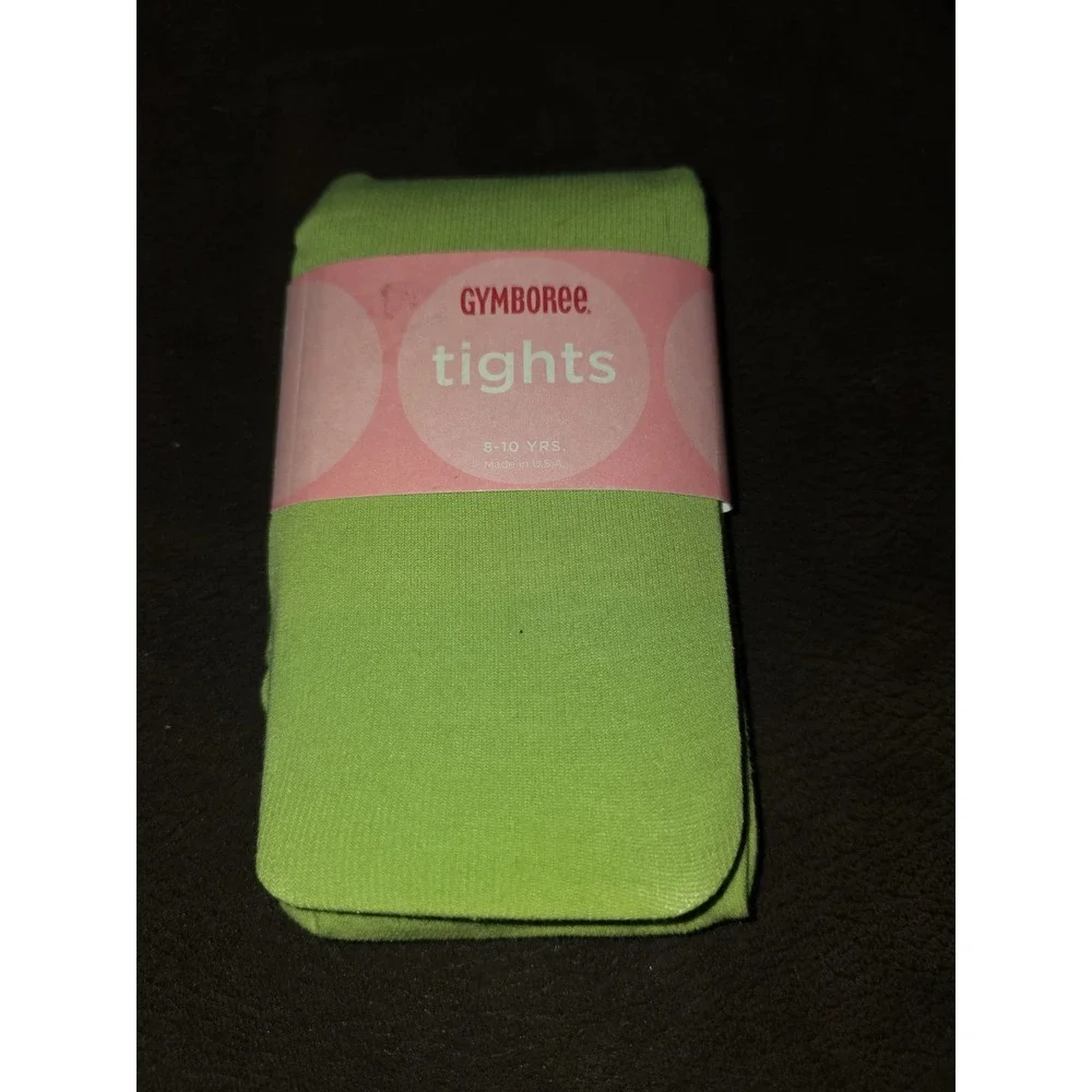 Gymboree cowgirls at heart green tights size 8 10 nwt