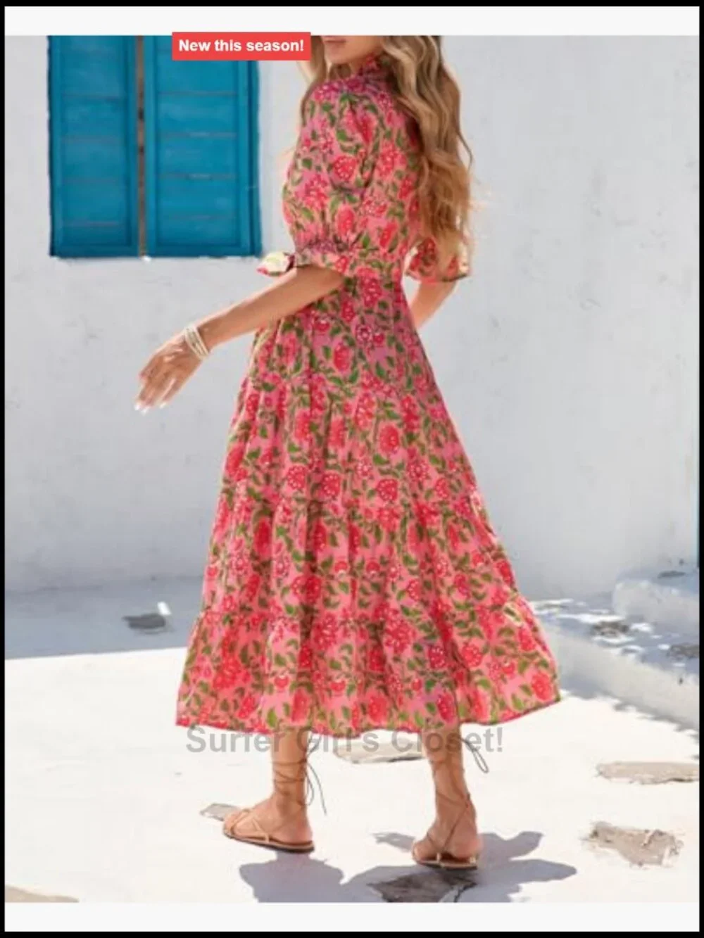 N/A flowy floral