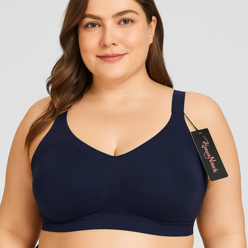 Hanna Nikole Plus Size Seamless Bra – Size 2X (18W) NEW