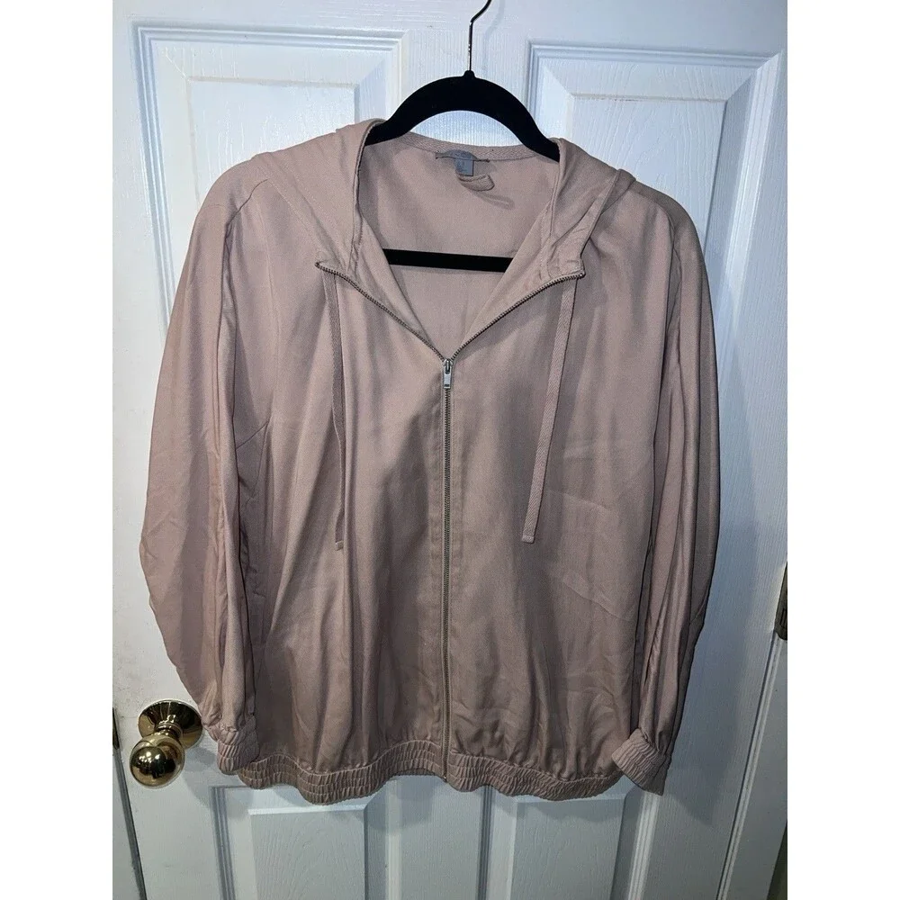 COS hooded zip