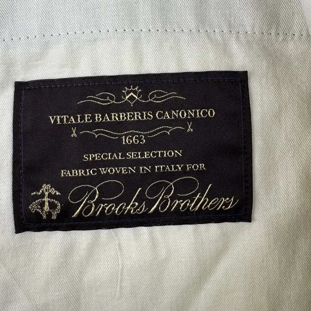 Brooks Brothers cuffs hem