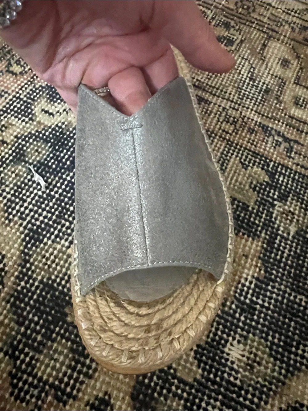 Eileen Fisher suede upper